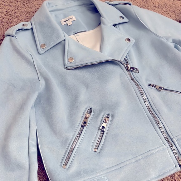Superdown Suede Jacket - Size S - like NEW - Picture 2 of 4